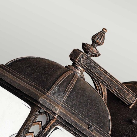 Aplique de pared de exterior Wabash (2 luces)