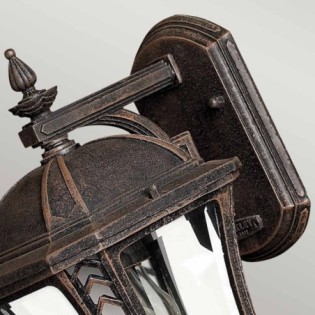 Aplique de pared de exterior Wabash