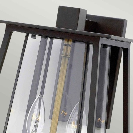 Aplique de pared de exterior Walker (2 luces)