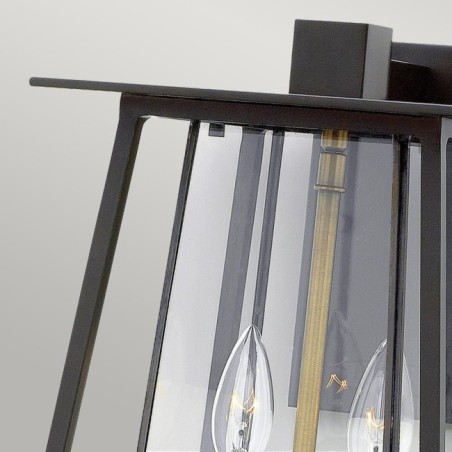 Aplique de pared de exterior Walker (2 luces)