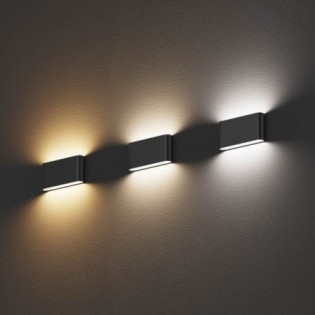 Aplique de pared de exterior LED Jens (10W)