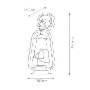 Aplique de pared de...