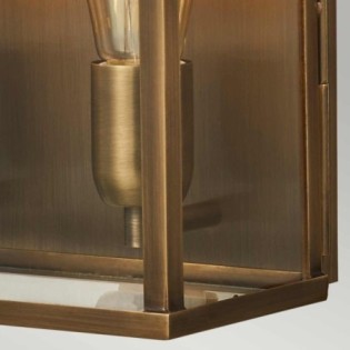 Aplique de pared de exterior Old Bailey (2 luces)