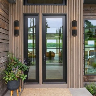 Aplique de pared de exterior LED Chasm (9.5W)