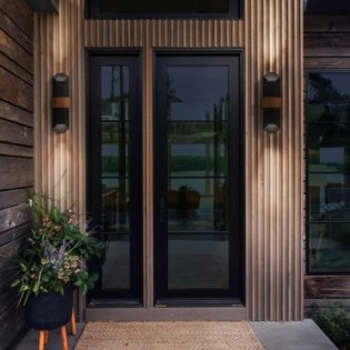 Aplique de pared de exterior LED Chasm (9.5W)