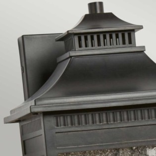 Aplique de pared de exterior Livingston (3 luces)