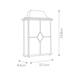 Aplique de pared de...