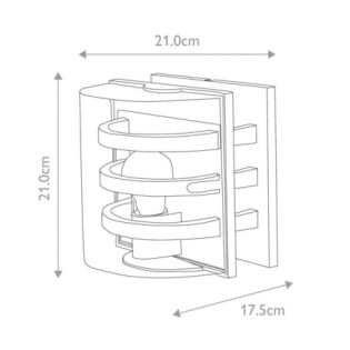 Aplique de pared de...