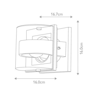 Aplique de pared de...