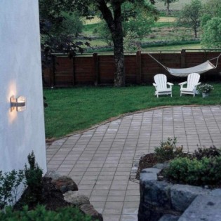 Aplique de pared de exterior Frida S