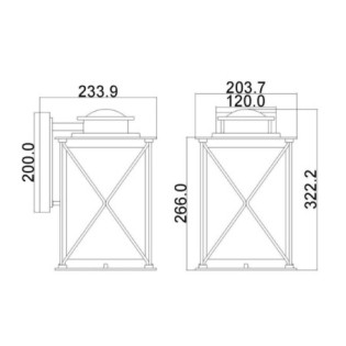 Aplique de pared de...