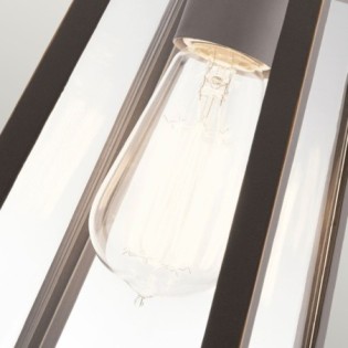 Aplique de pared de exterior Delison S