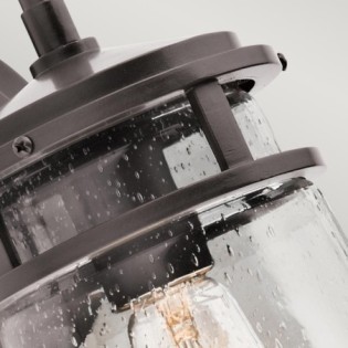 Aplique de pared de exterior Lyndon M