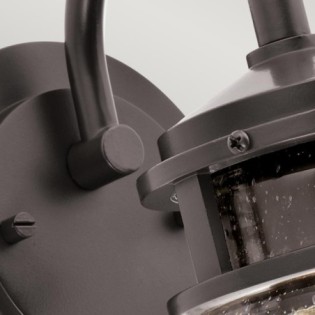 Aplique de pared de exterior Lyndon S