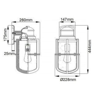 Aplique de pared de...