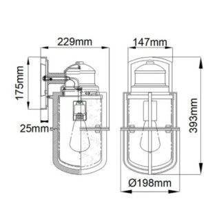 Aplique de pared de...