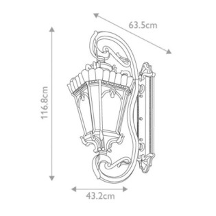 Aplique de pared de...
