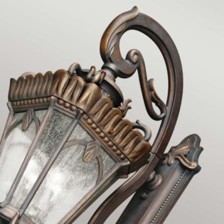 Aplique de pared de exterior Tournai XL (4 luces)