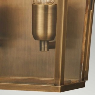 Aplique de pared de exterior Mansion House L