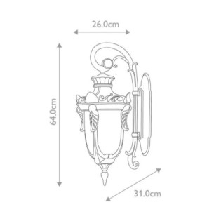 Aplique de pared de...