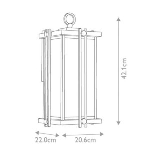 Aplique de pared de...