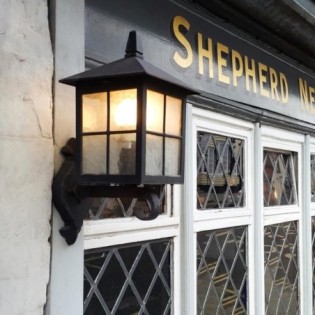 Aplique de pared de exterior Winchester I