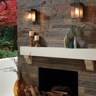 Aplique de pared de exterior Glenview M