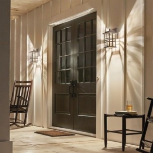 Aplique de pared de exterior Beacon Square S