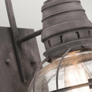 Aplique de pared de exterior Bridge Point M