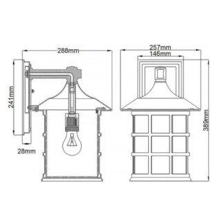 Aplique de pared de...