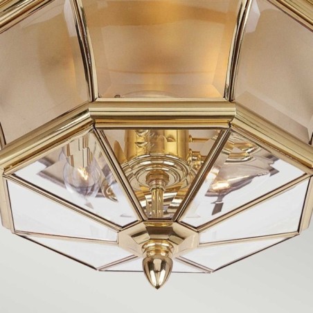 Plafón de exterior Newbury (3 luces)
