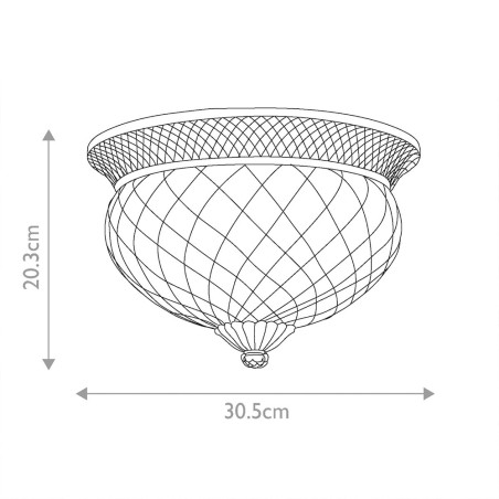 Plafón de techo Plantation S