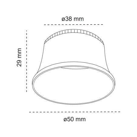 CAJA 20 UDS ARO CONFORT GU11
