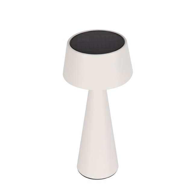 lampara de mesa recargable led allua solar 3w