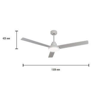Ventilador de techo LED Kaze CCT Dim (24W)