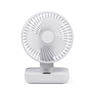Ventilador de mesa con batería Fanito Blanco 4 Vel.