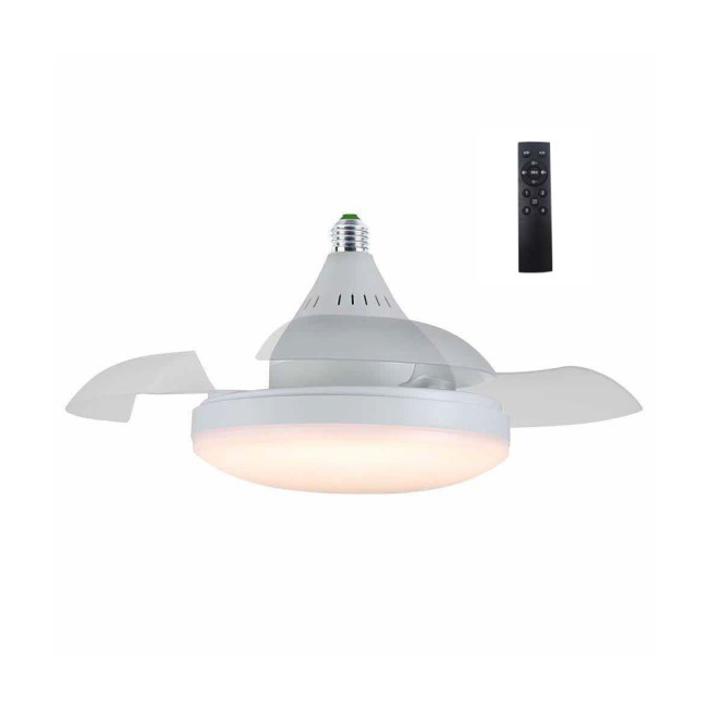 Bombilla ventilador LED aspas retráctiles Mandy CCT (18W)