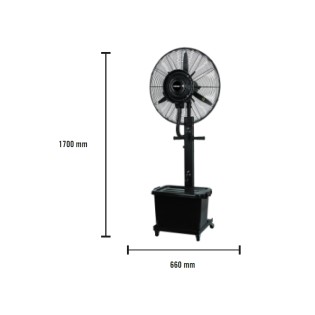 Ventilador de pie nebulizador Taifu