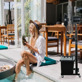 Ventilador de pie nebulizador Taifu