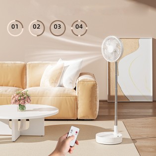 Ventilador de mesa plegable Bensa 5W 4 Vel.