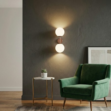 Aplique de pared Erich (2 luces)
