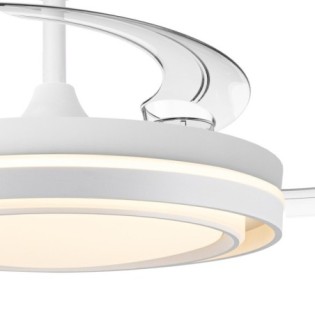 Ventilador LED aspas retráctiles Nassot CCT Dim (48W)