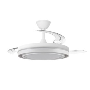 Ventilador LED aspas retráctiles Nassot CCT Dim (48W)