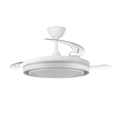 Ventilador LED aspas retráctiles Nassot CCT Dim (48W)