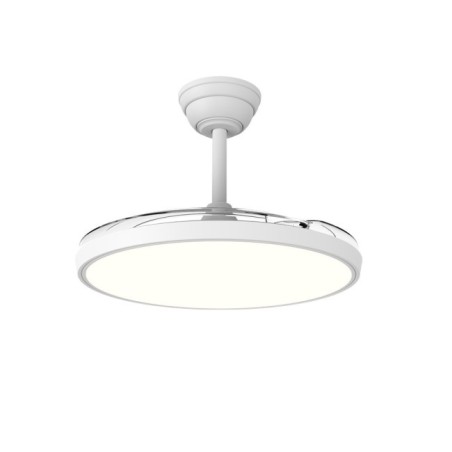 Ventilador LED aspas retráctiles Cookie CCT Dim (60W)