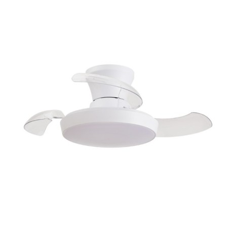 Ventilador LED aspas retráctiles Creta CCT Dim (34W)