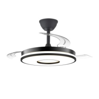 Ventilador LED aspas retráctiles Bond CCT Dim (48W)