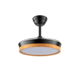 Ventilador LED aspas retráctiles Paneco Mini CCT Dim (39W)