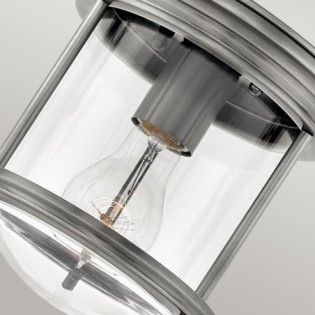 Plafón para baños Hadrian Mini Transparente