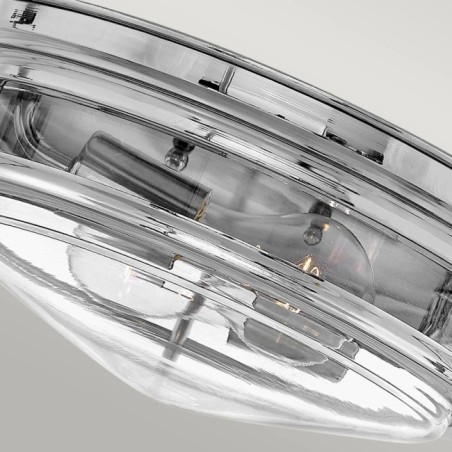 Plafón para baños Hadrian Transparente